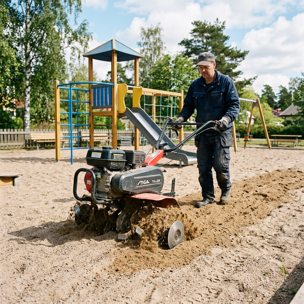 Uppdragsförfrågan – Fräsning och upprustning av sandpark /&nbsp;lekplats